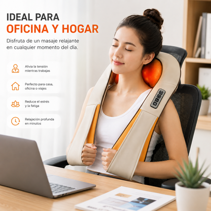 Masajeador Cervical Shiatsu Premium