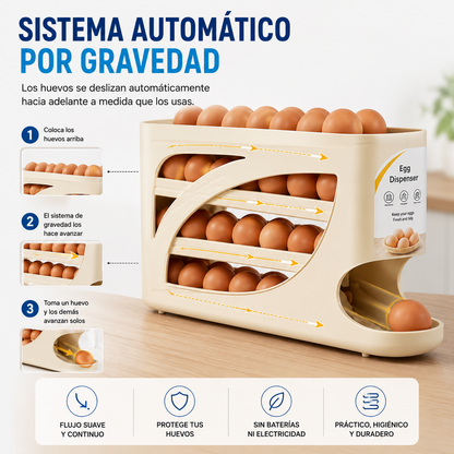 Vacify EggFlow™ | Dispensador Automático de Huevos