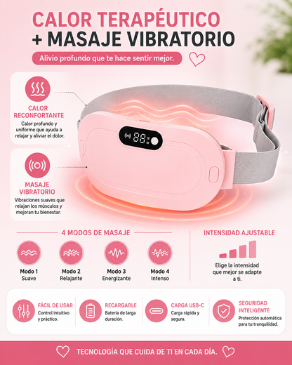 ComfortHeat™ | Cinturón Térmico para Cólicos Menstruales
