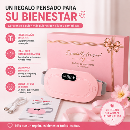 ComfortHeat™ | Cinturón Térmico para Cólicos Menstruales