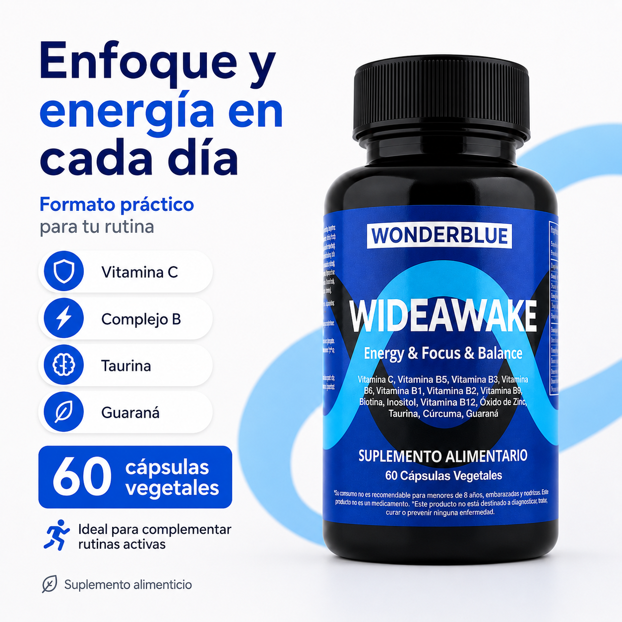 Wideawake | Energía, Enfoque y Balance Diario