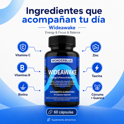 Wideawake | Energía, Enfoque y Balance Diario