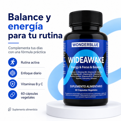 Wideawake | Energía, Enfoque y Balance Diario
