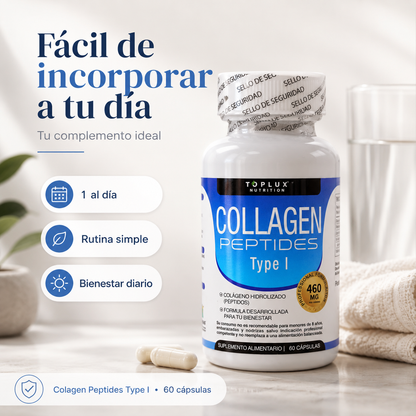 Colágeno Peptides Tipo I | Piel, Cabello y Bienestar