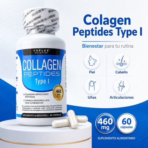 Colágeno Peptides Tipo I | Piel, Cabello y Bienestar