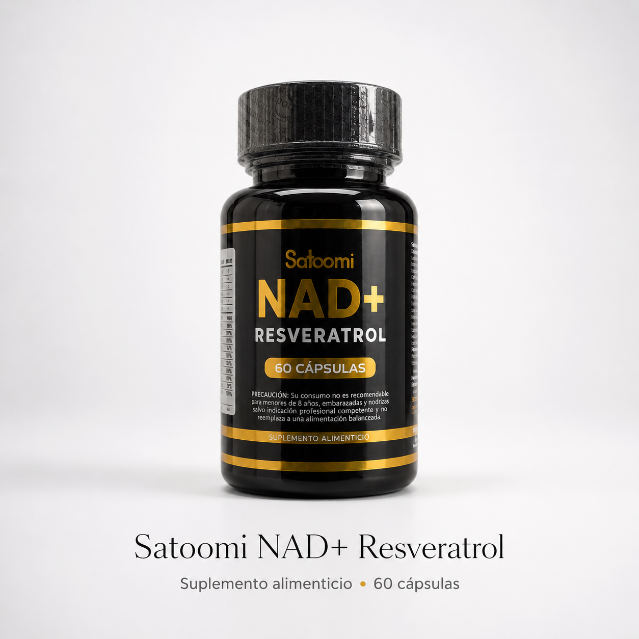 Satoomi NAD+ Resveratrol | Energía, Belleza y Bienestar