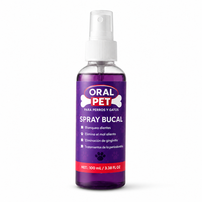 OralPet™ Spray Bucal para Perros y Gatos 100 ml