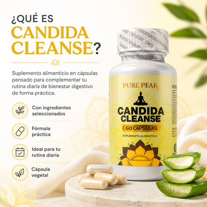 Candida Cleanse Original | Suplemento Digestivo 60 Cápsulas