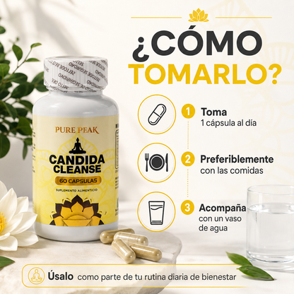 Candida Cleanse Original | Suplemento Digestivo 60 Cápsulas