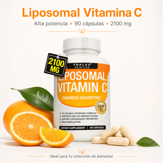 Vitamina C Liposomal 2100 mg | Alta Absorción y Apoyo Inmunológico