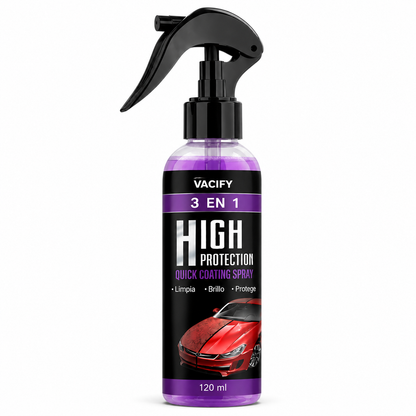 VACIFY SHINE PRO™ | Spray Restaurador y Protector 3 en 1