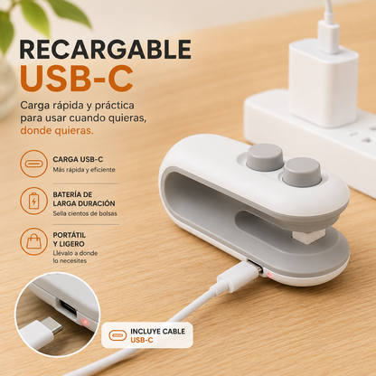 Sellador Portátil Recargable Vacify™