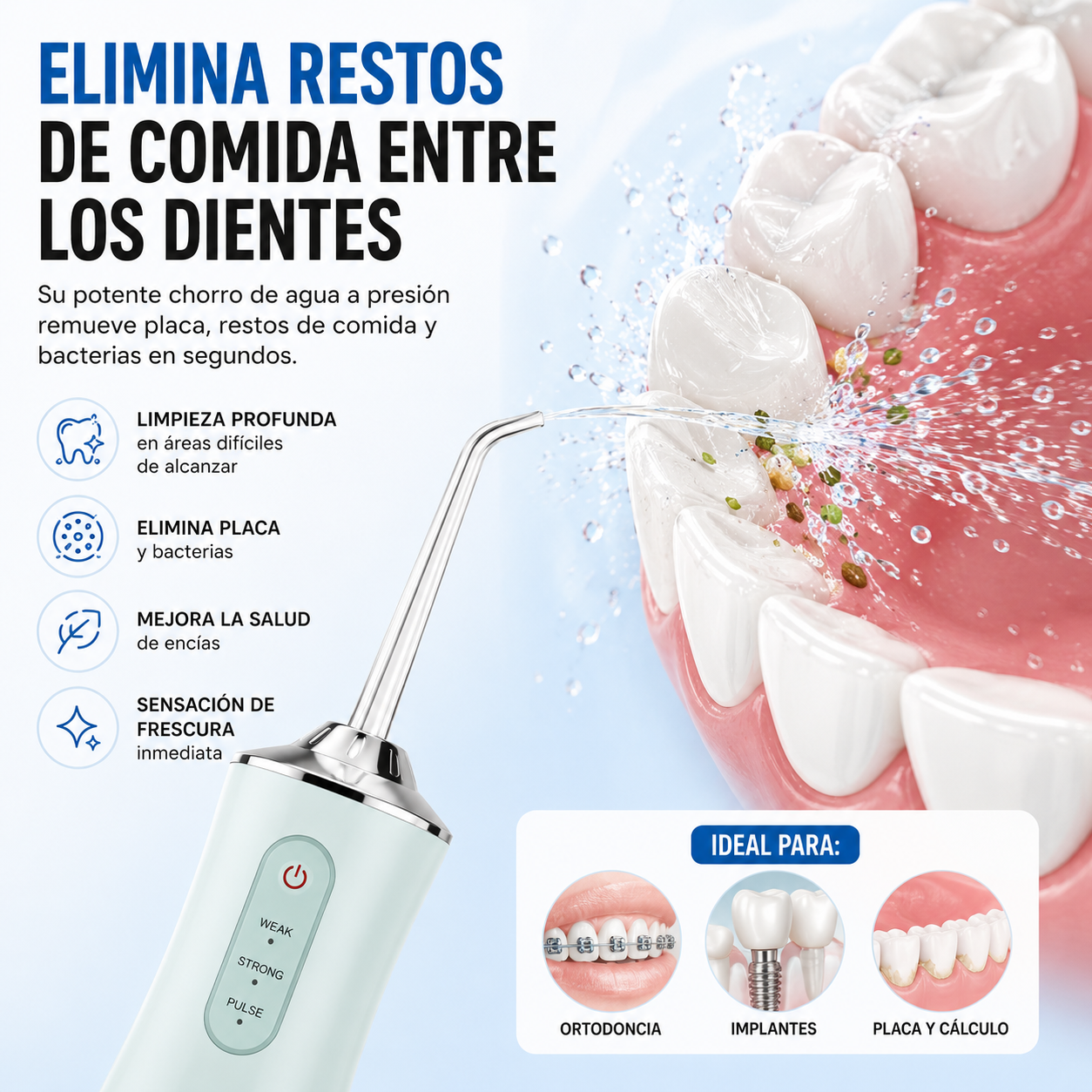 Vacify OralJet™ | Irrigador Dental Portátil